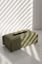 Серветниця, шкірзам, хакі