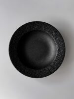 Тарілка глибока 20х4 см COAL, чорна