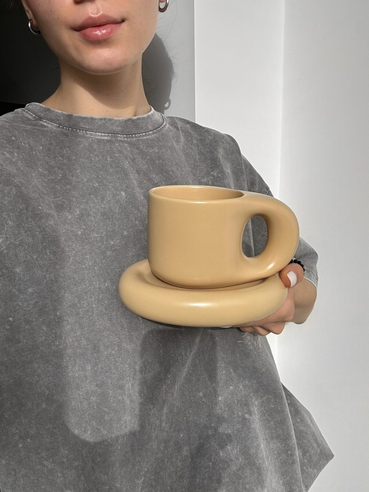 Чашка Pang Pang, капучино - Зображення 3