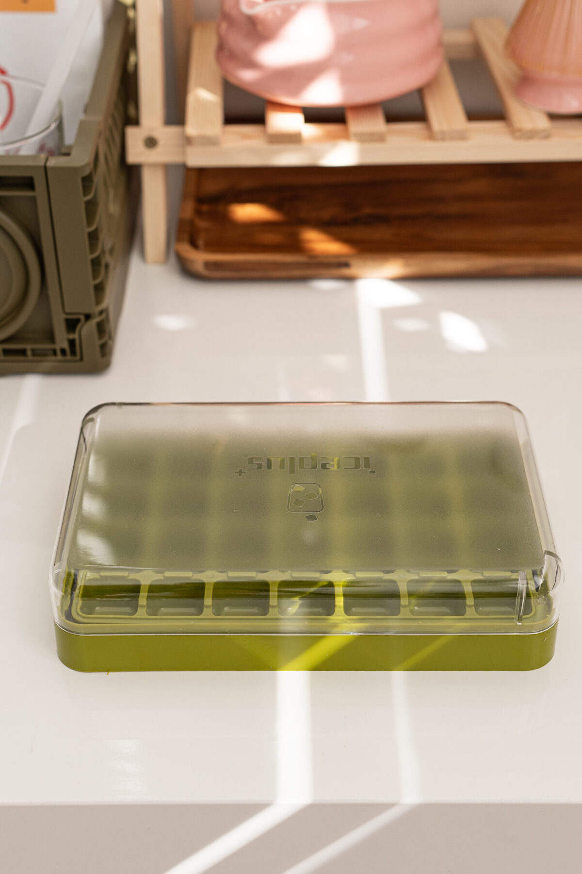 Форма для льоду, оливкова - Зображення 3