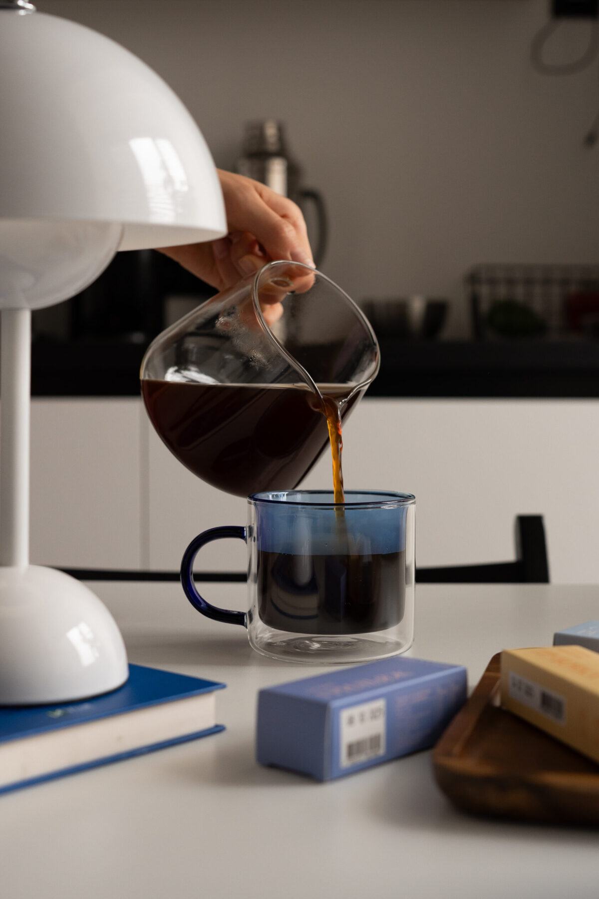 Чашка з подвійною стінкою, синя 250 мл - Зображення 2