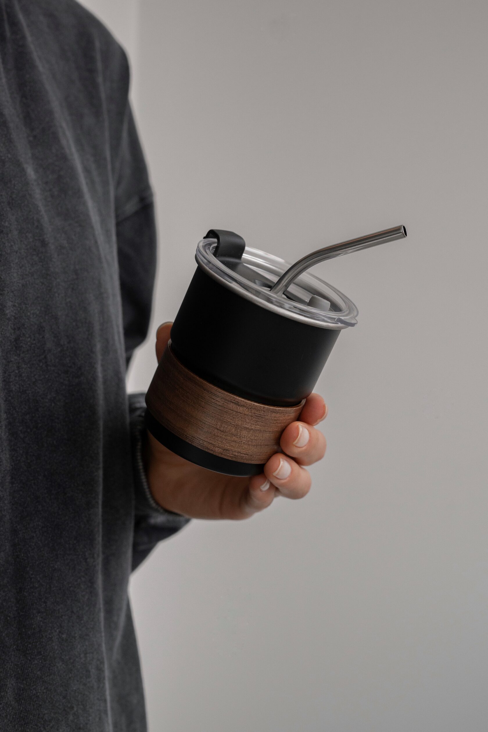 27480398 Стакан To Go, чорний - Зображення 1