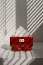 Серветниця EMOJI, червона без ручок - Зображення 3