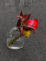 Ваза Сумка, скляна 27х20 см - Зображення 2