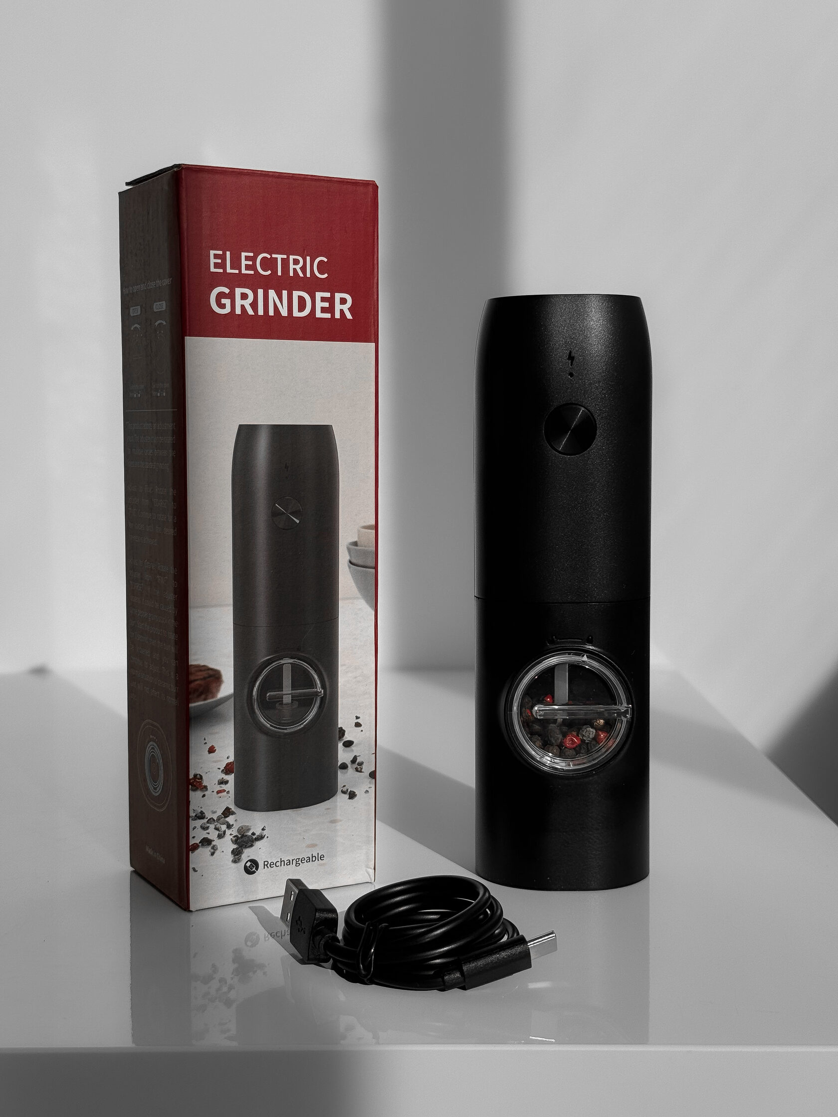 44175358 Млинок електричний, чорний - Зображення 1