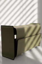 Серветниця, шкірзам, хакі - Зображення 2