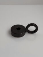 Підсвічник з ручкою, чорний - Зображення 2