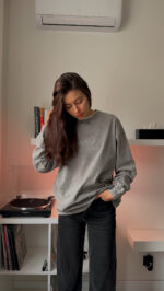 Лонгслів ЙОООУ, сірий, розмір XL - Зображення 7