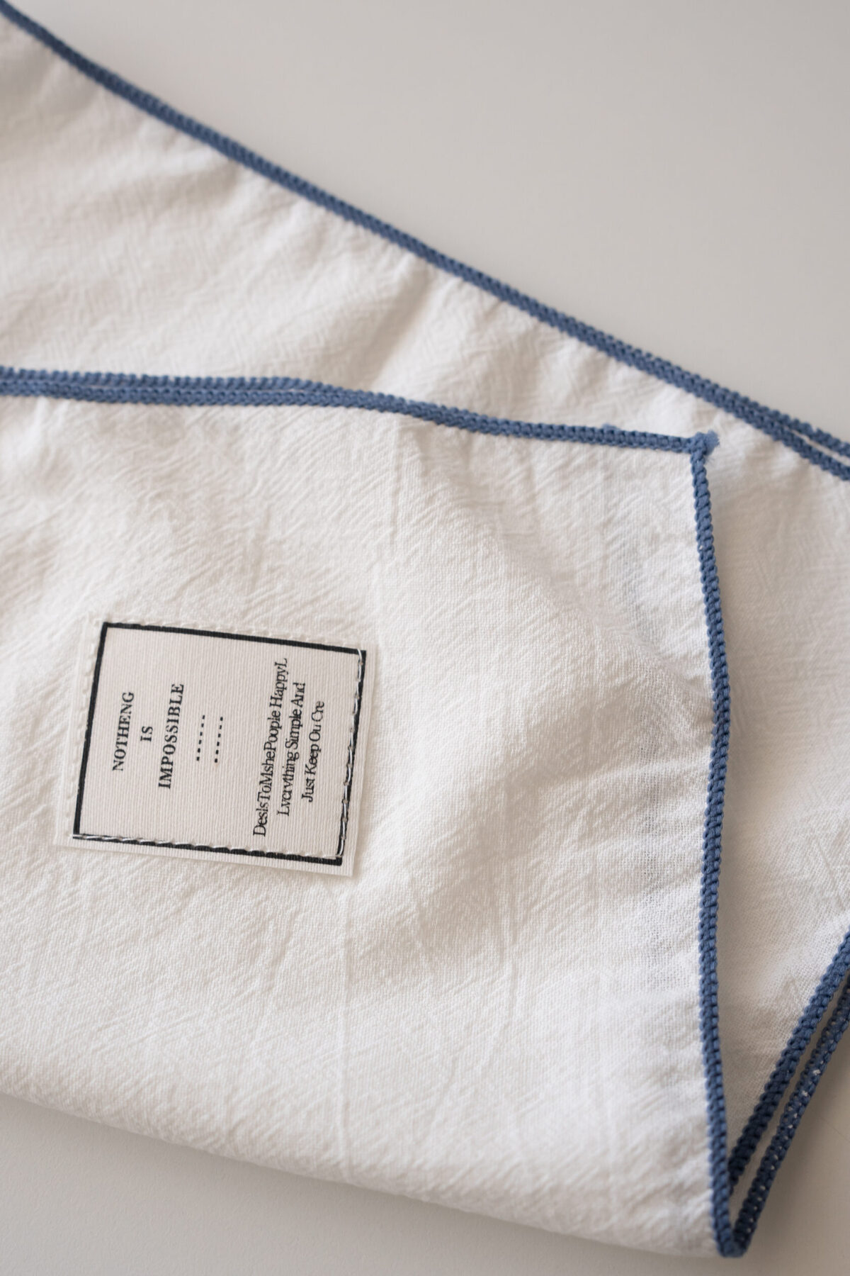 Серветка з синім обрамленням 50х30 см - Зображення 4