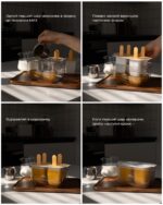 Форма для морозива 4 порції, біло-помаранчева - Зображення 2