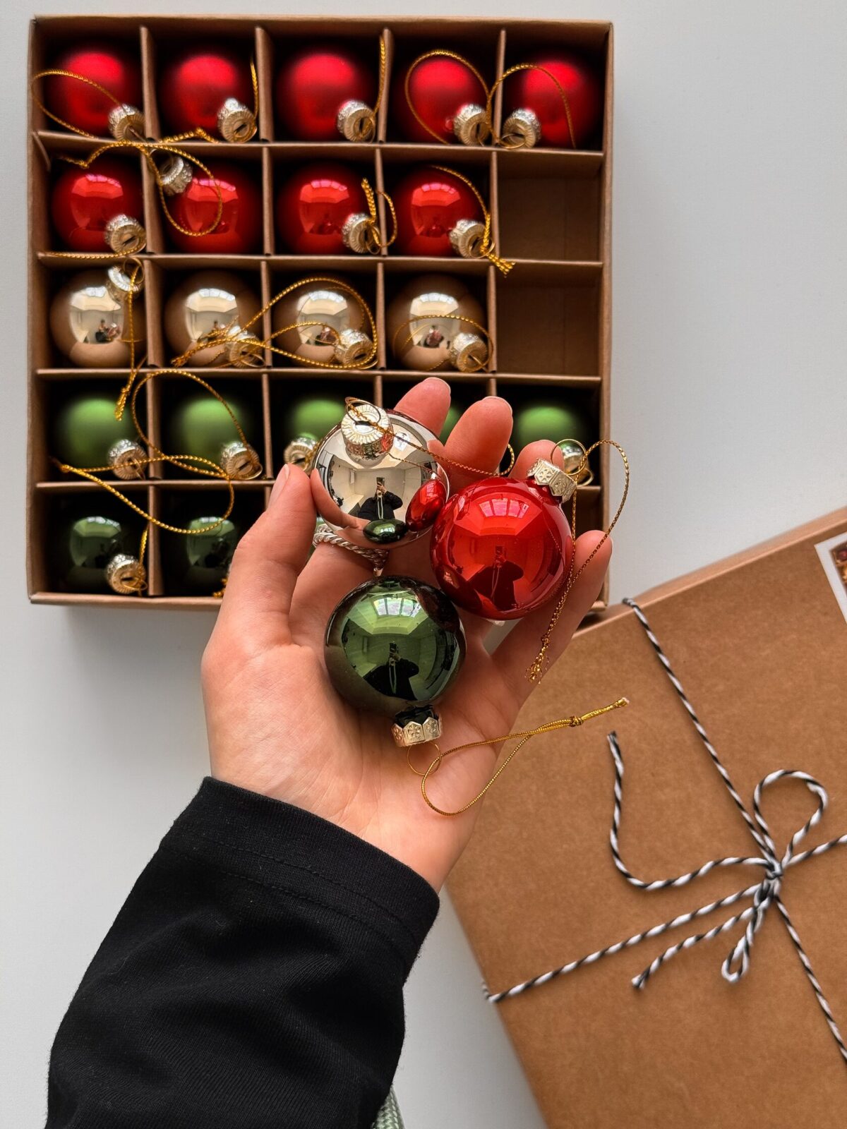 Набір іграшок на ялинку 25 шт, № 1 - Зображення 3