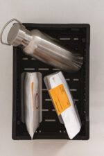 Ящик складаний 30х20х12 см, чорний - Зображення 4