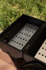 Портативний вугільний гриль, чорний - Зображення 4