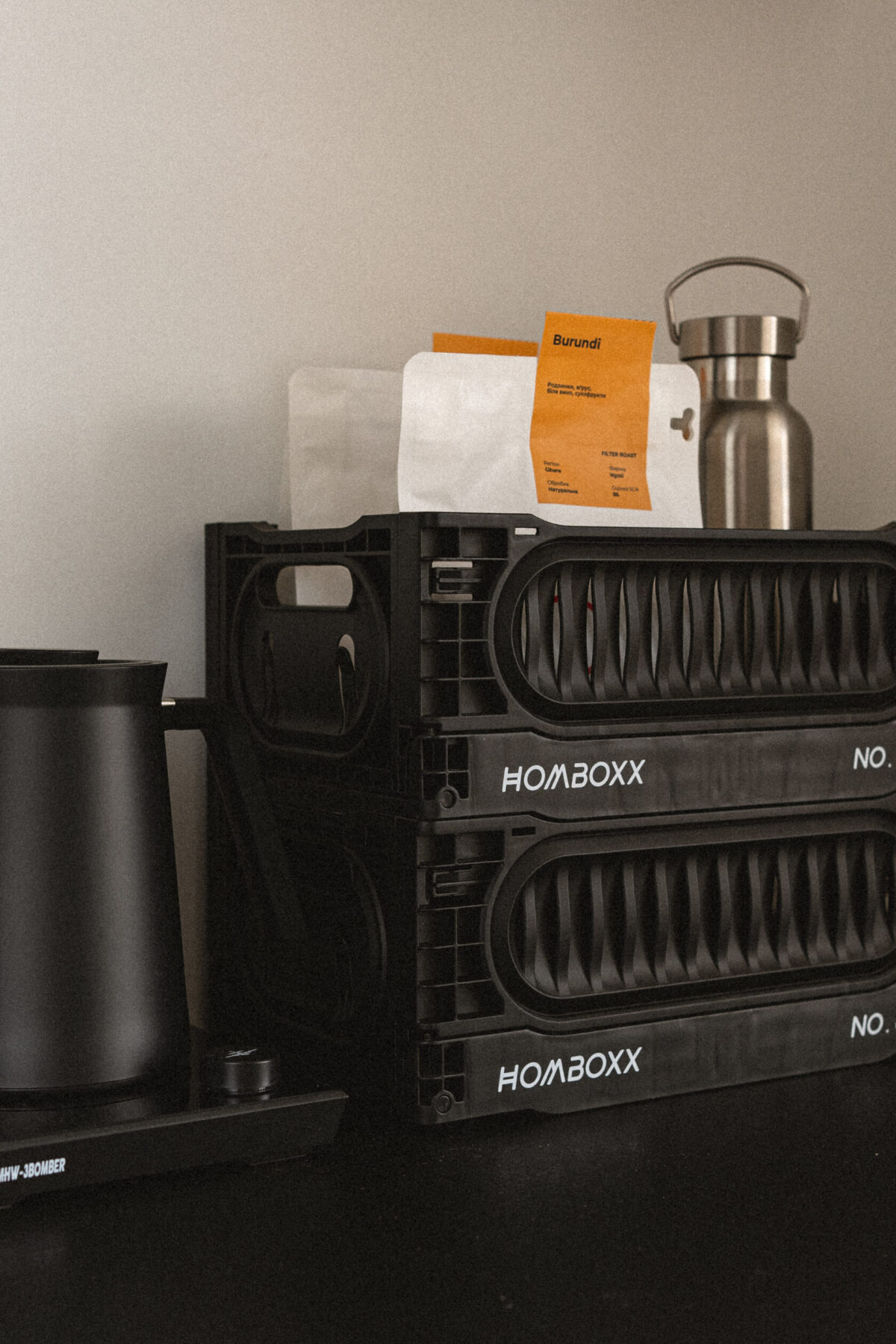 Ящик складаний 30х20х12 см, чорний - Зображення 3