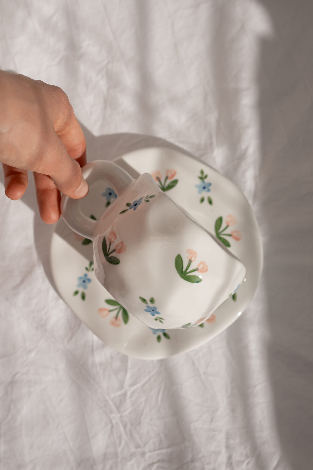 Чашка з блюдцем, Bloom 300 мл - Зображення 3