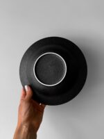 Тарілка глибока 20х4 см COAL, чорна - Зображення 4