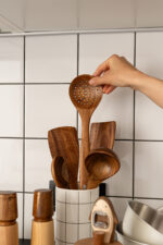 Набір деревʼяних приладь 5 шт - Зображення 2