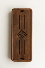 Чайний столик з волоського горіха 38х15х4.5 см - Зображення 2