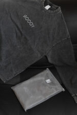 Лонгслів ЙОООУ, темно-сірий, розмір XXL - Зображення 2