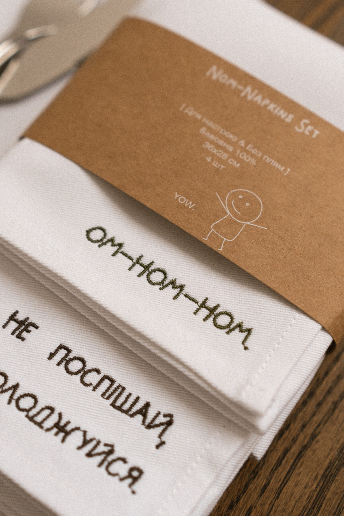 Набір серветок Nom-Napkins 4 шт - Зображення 2