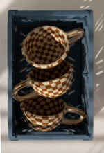 Чашка Chess, коричнева 200 мл - Зображення 2