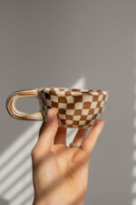 Чашка Chess, коричнева 200 мл