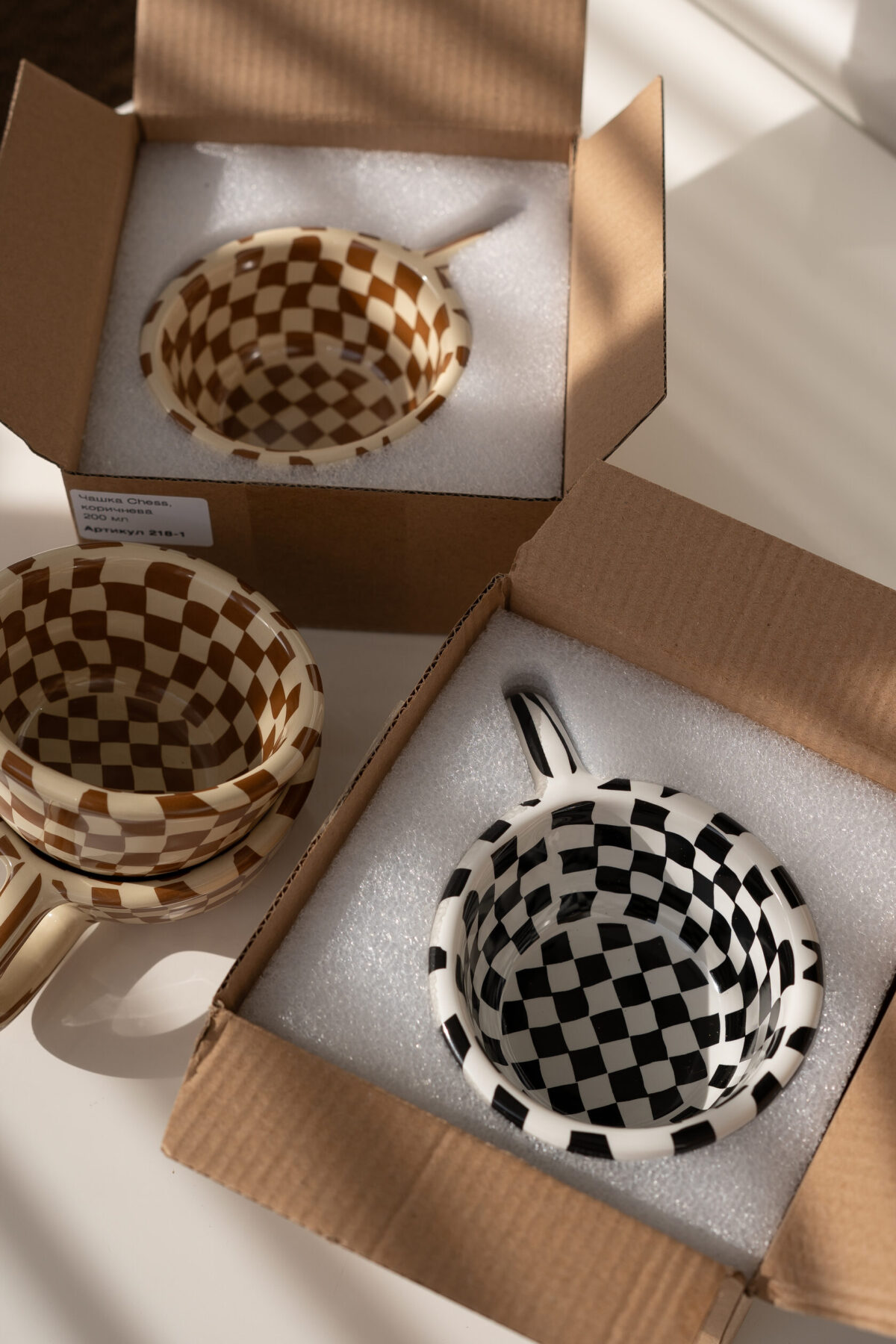 Чашка Chess, чорна 200 мл - Зображення 5