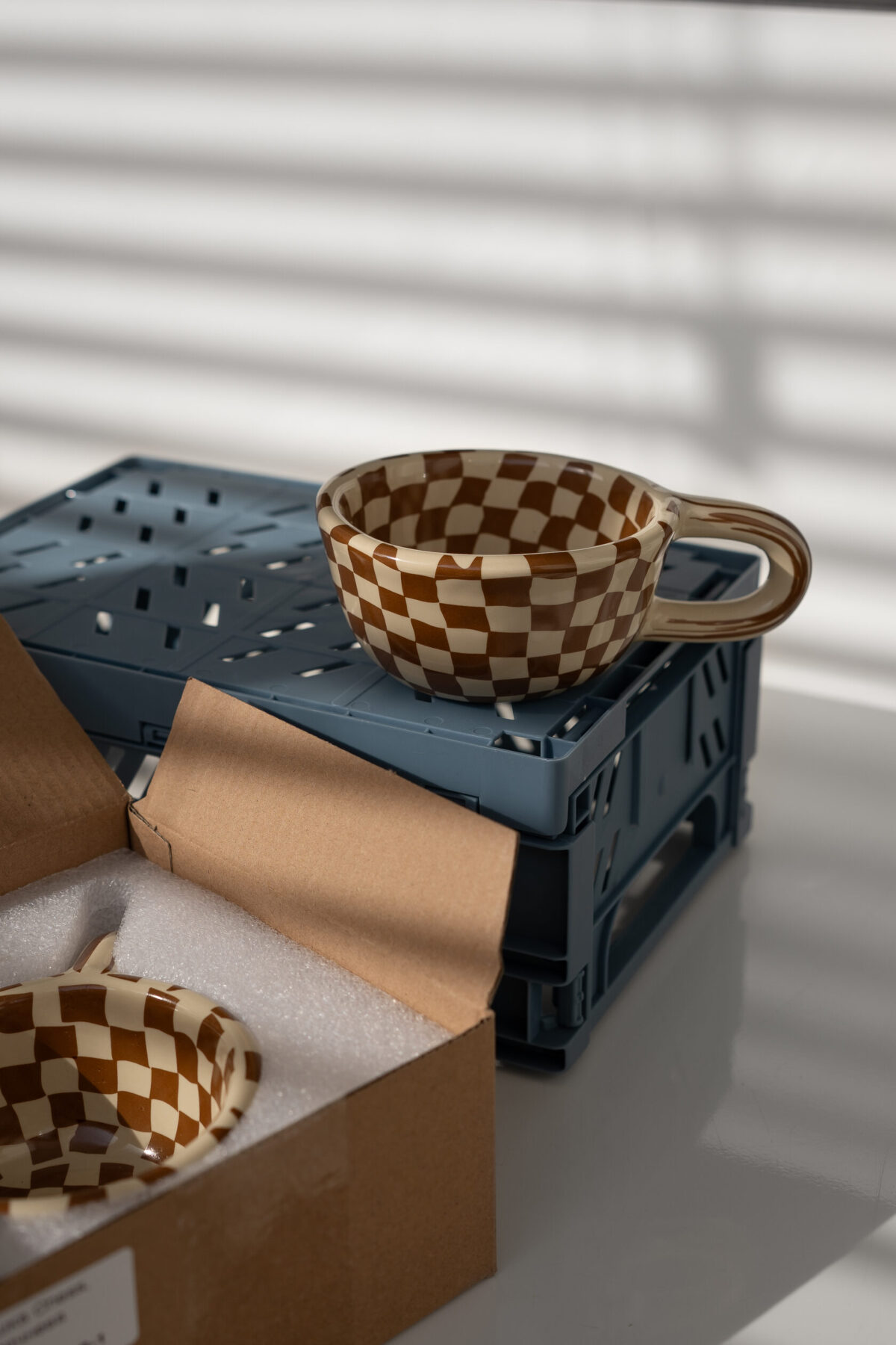 Чашка Chess, коричнева 200 мл - Зображення 3