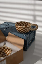 Чашка Chess, коричнева 200 мл - Зображення 3