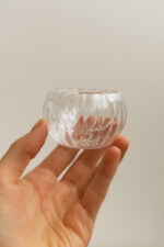 Склянка з подвійною стінкою, ребриста, 50 мл