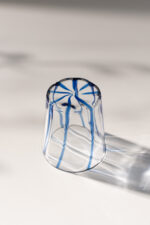 Склянка в синю смужку 300 мл - Зображення 2