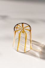 Склянка в жовту смужку 300 мл - Зображення 2