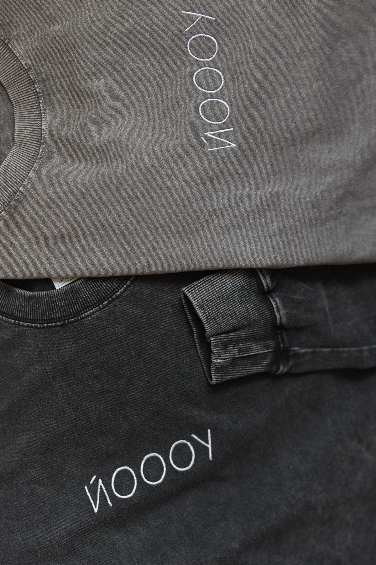 Лонгслів ЙОООУ, сірий, розмір XL - Зображення 3
