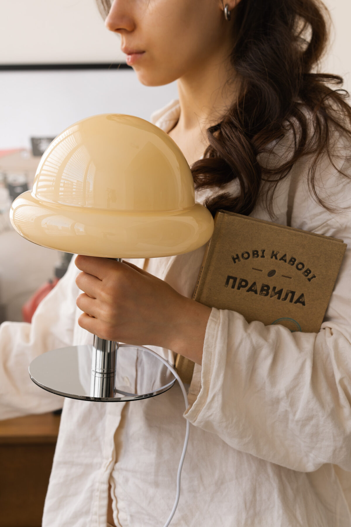 Лампа CANDY, молочна - Зображення 4