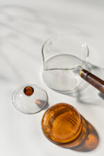 Чайник з деревʼяною ручкою та помаранчевим ситом, 260 мл - Зображення 2