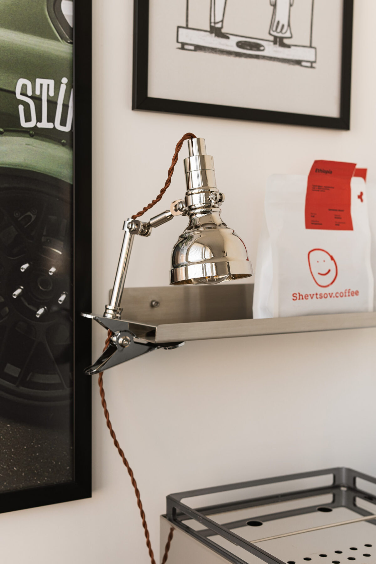 Лампа металева на зажимі - Зображення 4