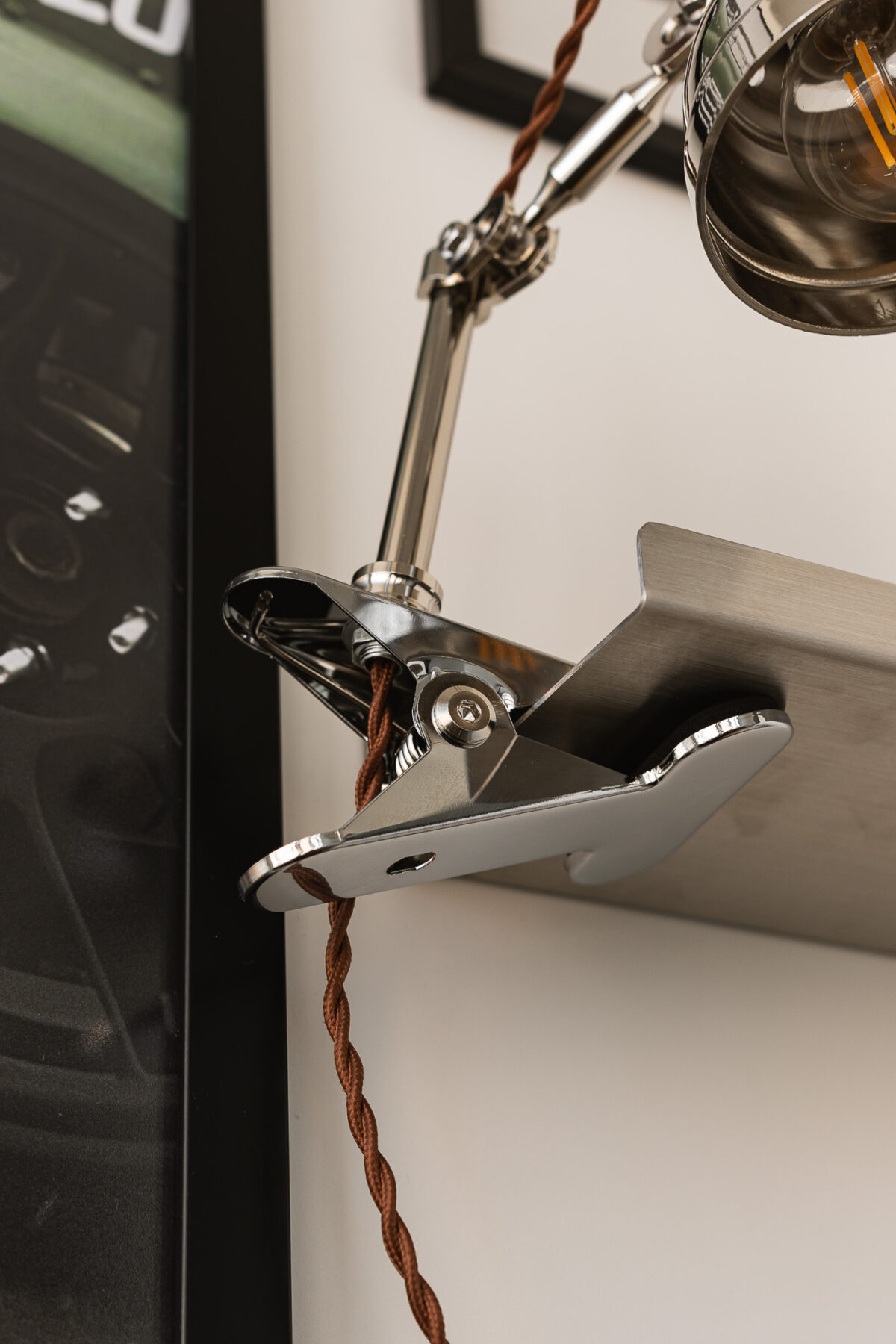 Лампа металева на зажимі - Зображення 3