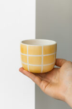 Горнятко MOCHI, жовта клітинка, 250 мл
